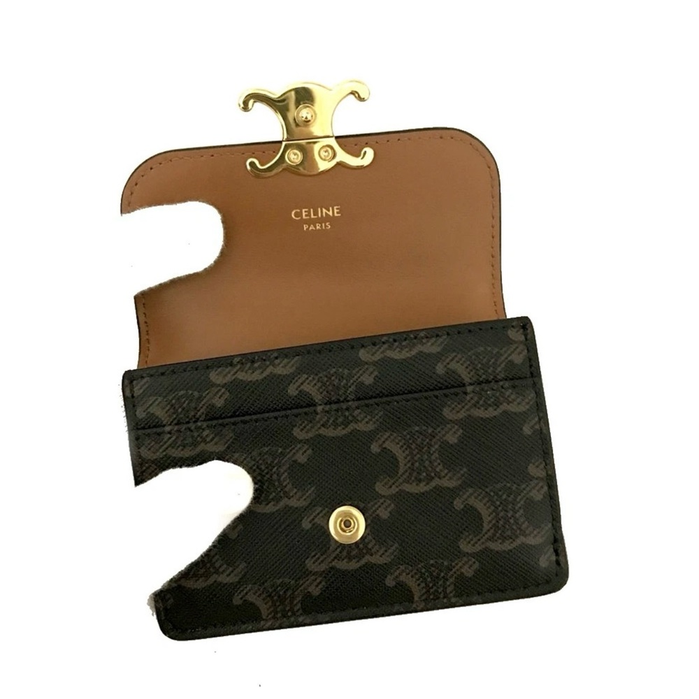 Celine Triomphe Card Wallet - Picture 5 of 8